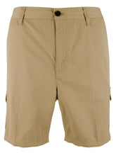 Michael Kors Men's Mid Rise Flat Front Cargo Shorts Khk 38 Khaki